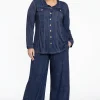 Blouse flare DENIM DOLCE