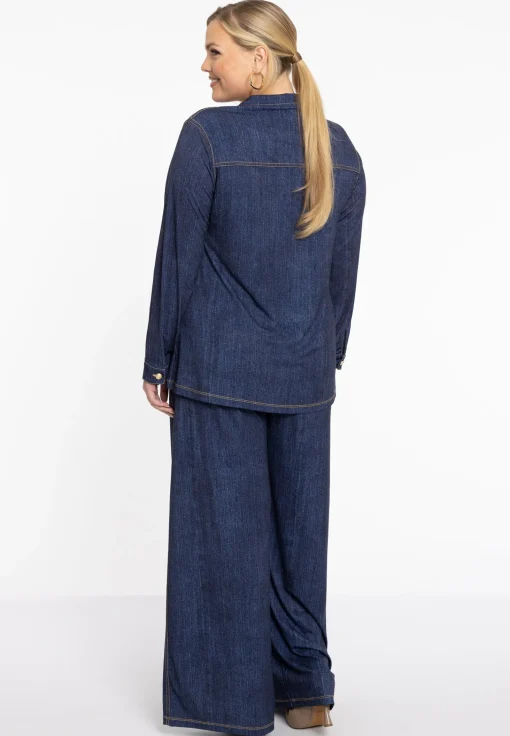 Blouse flare DENIM DOLCE