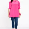 Blouse met pofmouwen Dolce