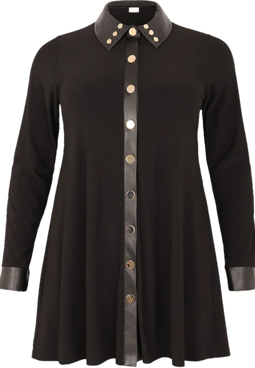 Blouse met studs DOLCE