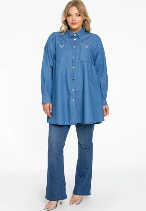 Blouse swing CHAMBRAY