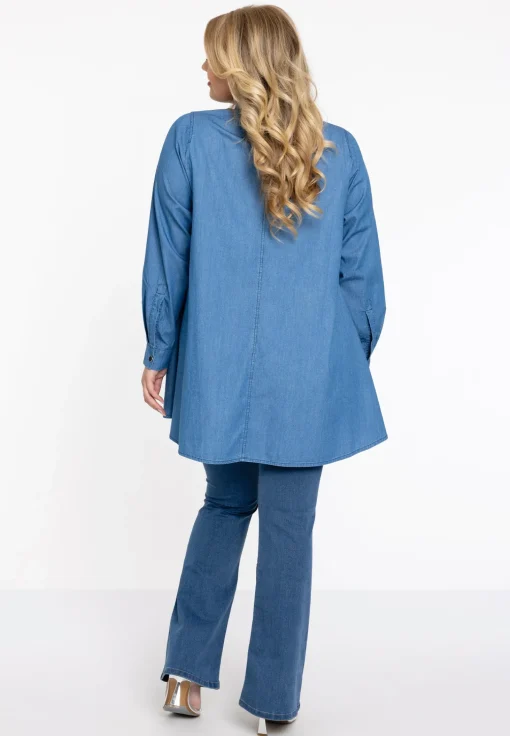 Blouse swing CHAMBRAY