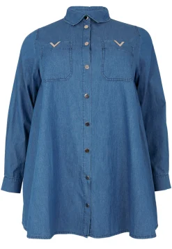 Blouse swing CHAMBRAY