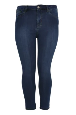Jeans 7/8 met rits