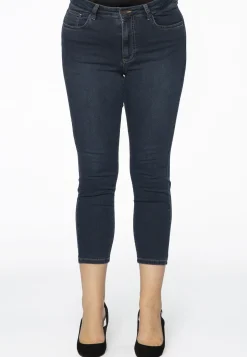 Jeans 7/8 met rits