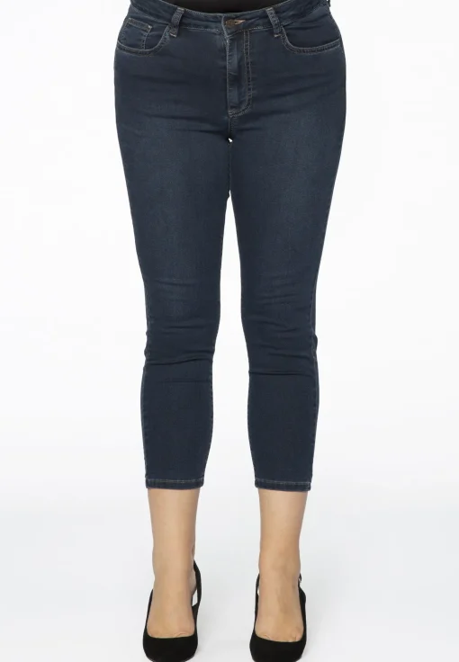 Jeans 7/8 met rits