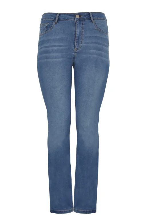 Jeans met rechte pijp