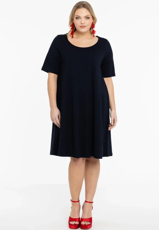 Jurk A-lijn COTTON