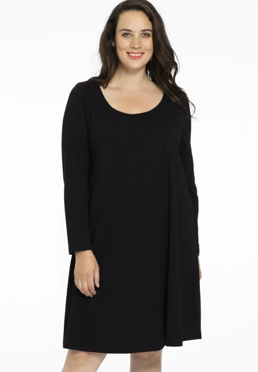 Jurk lange mouwen COTTON