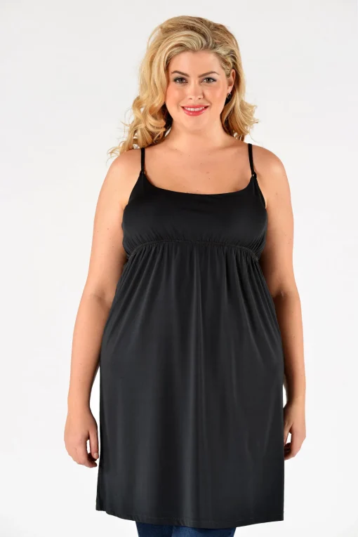Onderjurk elastische taille VISCOSE