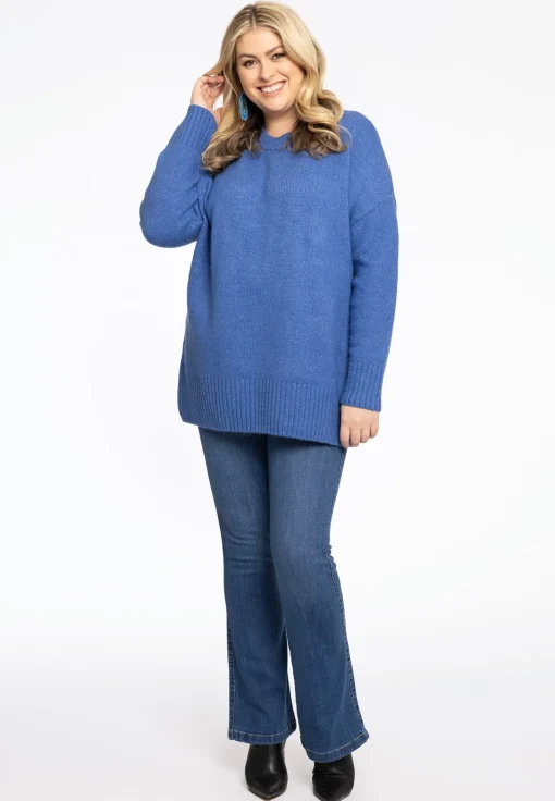Pullover met ronde hals