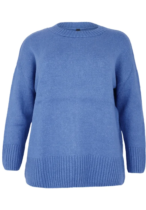 Pullover met ronde hals