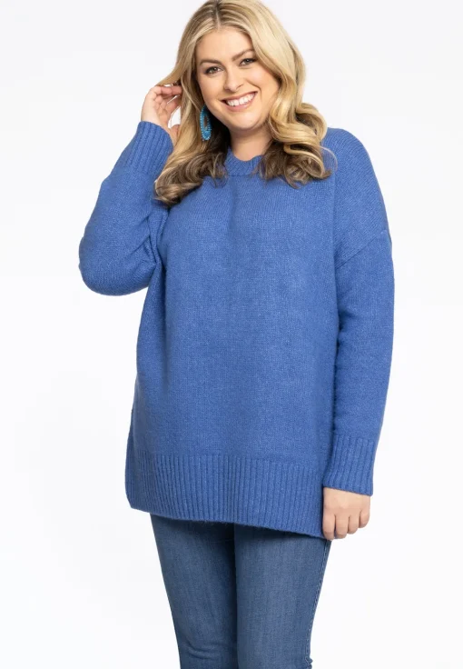Pullover met ronde hals
