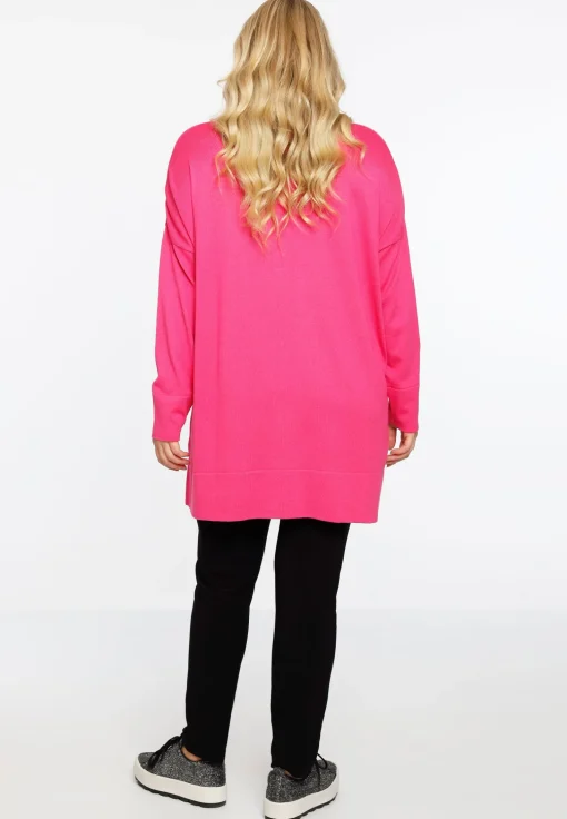 Pullover wijd met col