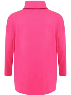 Pullover wijd met col