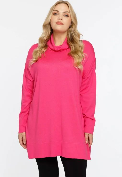 Pullover wijd met col
