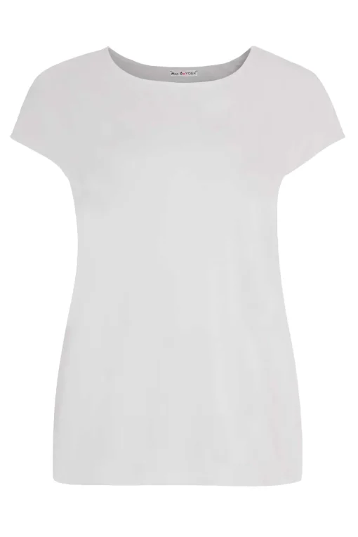 T-shirt kapmouwen COTTON