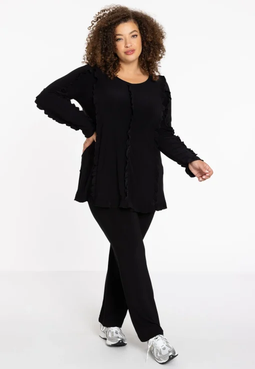 Tuniek flare met volants DOLCE