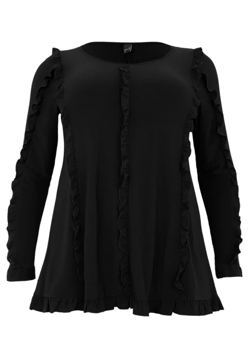 Tuniek flare met volants DOLCE