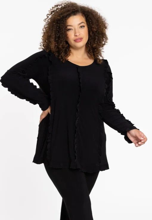 Tuniek flare met volants DOLCE