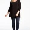 Tuniek flare v-hals  DOLCE