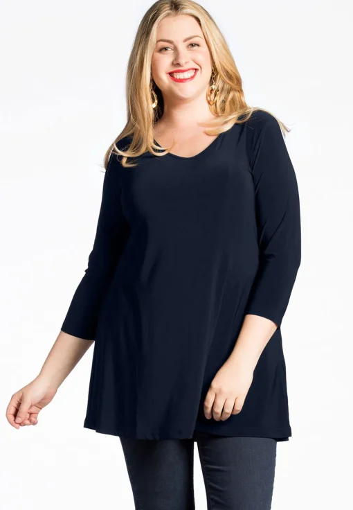 Tuniek flare v-hals  DOLCE