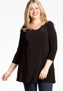 Tuniek flare v-hals  DOLCE