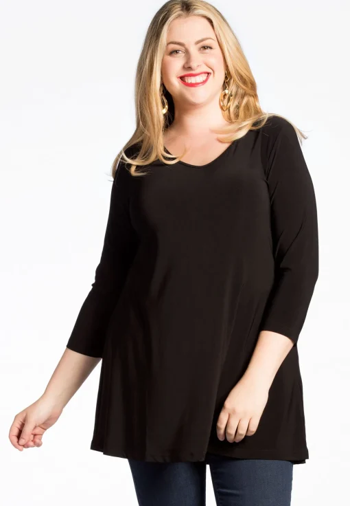 Tuniek flare v-hals  DOLCE