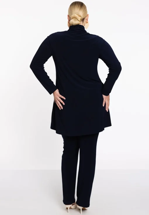 Tuniek met col wide bottom