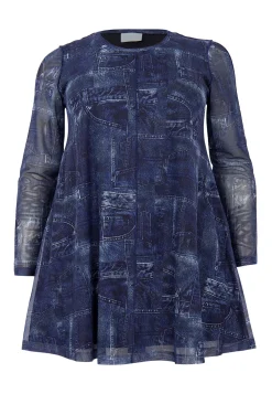 Tuniek wide bottom DENIM MOUSSE