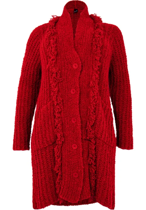 Vest teddy fringing